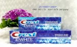 Kem Đánh Răng Crest 3D White Radiant Mint 136G Của Mỹ