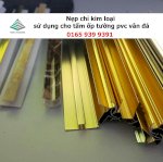 Phân Phối Nẹp Phào Chỉ Pvc Giả Đá Marble Và Nẹp Chỉ Kim Loại