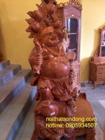 Tượng Phật Di Lặc Gánh Cành Đào