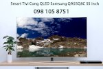 Đăng Cấp Với  Smart Tivi Cong Qled Samsung 55 Inch Qa55Q8C