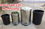 Thùng Rác Inox Nhập Khẩu Giá Rẻ Tại Bình Thạnh, Cột Chắn Inox Dây Căng Giá Rẻ