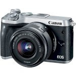 Canon Eos M6 + Kit 15-45Mm Is Stm (Màu Bạc)