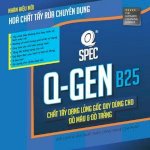 Q-Gen B25 – Chất Tẩy Dạng Lỏng Gốc Oxy Dùng Cho Đồ Màu Và Trắng