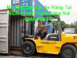 Trường Dạy Lái Xe Nâng Long Thành Đồng Nai - Dạy Lái Xe Nâng Cấp Tốc