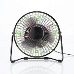 Quạt Clock Fan With Floating Led Time Display Brook