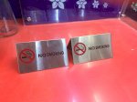 No Smoking- Biển Inox, Mica Nhiều Chất Liệu