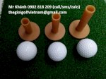 Tee Golf Cao Su Cao 7Cm Màu Vàng