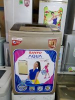 Máy Giặt Lòng Nghiêng Sanyo 6,8 Kg , Mới 90%, Giặt Sạch