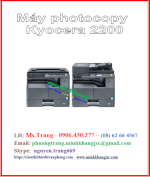 Máy Photocopy Kyocera Taskalfa 2200 Giá Cực Kì Rẻ