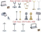 Kẹp Món Ăn, Kẹp Số Bàn, Cây Số Bàn