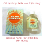 Dầu Gió Sunbreeze Essential Oil - Giá Sale 249K - Made In Usa