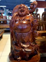 Tượng Phật Di Lặc Gỗ Hương