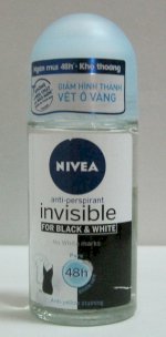 Lăn Khử Mùi Nữ Nivea Invisible For Black And White