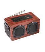 Loa Bluetooth Gỗ Nghe Hay Super Bass Hifi Stereo Speaker Nghe Radio Chất Lượng Tốt, Giá Rẻ