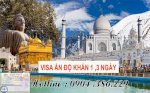 Dịch Vụ Làm Visa Đi Ấn Độ Khẩn 1 Ngày , 3 Ngày