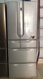 Tủ Lạnh Toshiba Gr-W42Fb 420 Lit 6 Cánh Cửa Từ !