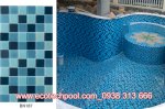 Gạch Gốm Mosaic Ốp Lát Bể Bơi