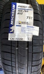 Lốp Xe Du Lịch Michelin 155/65 R13 73T Energy Xm2