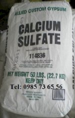 Canxi Sunphat, Calcium Sulfate, Calcium Sulphate, Caso4