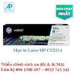 Mực Hộp Máy In Laser Hp Cf211A Màu Xanh,Cho Công Nợ,Giao Hành Tân Nơi