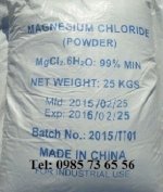 Magie Clorua, Magnesium Chloride, Mgcl2