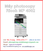Máy Photocopy Ricoh Mp 4002, Ricoh 4002 Giá Siêu Tốt