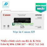 Mực In Laser Canon 325 - Dùng Cho Canon Lbp 6000/ 6030/3010