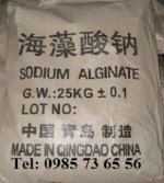 Natri Alginat, Sodium Alginate, Natri Anginat, C5H7O4Coona