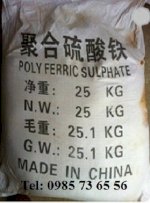 Bán Polyme Sắt Sunphat, Bán Polymeric Ferric Sulfate, Bán Pfs, Bán Poly Ferric Sulfate, Bán Polymeri