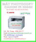 Máy Photocopy Ir2004N, Máy Canon Ir 2004N Giá Siêu Rẻ