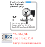 Đồng Hồ Áp Suất P570 Series, Euro Gauge Electrical Contact Type Diaphragm Pressure Gauge, Wise Vietn