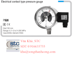 Đồng Hồ Áp Xuất P520 Series, Euro Gauge Electrical Contact Type Pressure Gauge, Wise Vietnam, Stc Vi