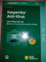 Phần Mềm Diệt Virus Cho Cá Nhân - Kav - Kaspersky Anti-Virus