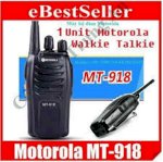 Bộ Đàm Giá Rẻ Motorola Tm-918 Sản Xuất Tại Malasia