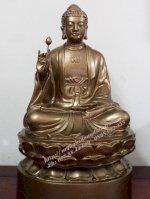 Tượng Đồng Đức Phật Adiđà Dpa02 Đồng Đại Bái
