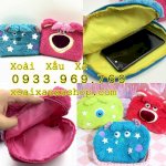 [Xoài Xấu Xa Shop] Bóp Tiền Gấu Bông Disney Gấu Dâu Lotso, Sulley, Mike