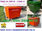 Thùng Rác Nhựa 1000 Lít