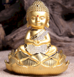 Tượng Phật Nước Hoa Ô Tô Phong Thủy P01