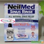 Bộ Rửa Mũi Neilmed Sinus Rinse (1 Bình + 50 Gói Muối)