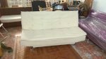 Sofa Bed Bọc Vải Trắng Cao Cấp New 90%