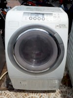 Máy Giặt National Vr1200 Giặt 9Kg/6Kg Sấy Block