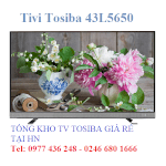Phân Phối Tivi Toshiba 43L5650 43 Inch Kết Nối Internet,Wifi Giá Rẻ