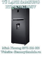 Tủ Lạnh Samsung Rt35K5982Bs/Sv - 360 Lít, Inverter, 2 Dàn Lạnh Độc Lập