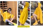 Áo Khoác Nữ Balenciaga Hoodie Yellow Giá Sale