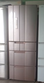 Tủ Lạnh Nội Địa Mitsubishi Mr-E50P-P 501L 6 Cửa, Màu Hồng Nhẹ Nhàng