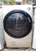 Máy Giặt Sharp Es-Z100 9Kg Sấy 6Kg Đời 2012  Màu Champagne