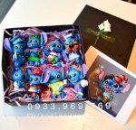 [Xoài Xấu Xa Shop] Set Móc Khóa Stitch Quà Tặng Disney Hoạt Hình