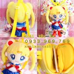 [Xoài Xấu Xa Shop] Balo Gấu Bông Sailor Moon Hoạt Hình Nhật Bản Nổi Tiếng