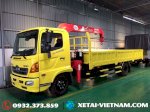 Xe Tải Hino 6 Tấn Gắn Cẩu Unic 3 Tấn 4 Khúc