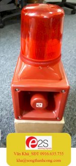 Loa Đèn Ab105Rth Alarm Sounder & Rotating Beacon-E2S-Viet-Nam
